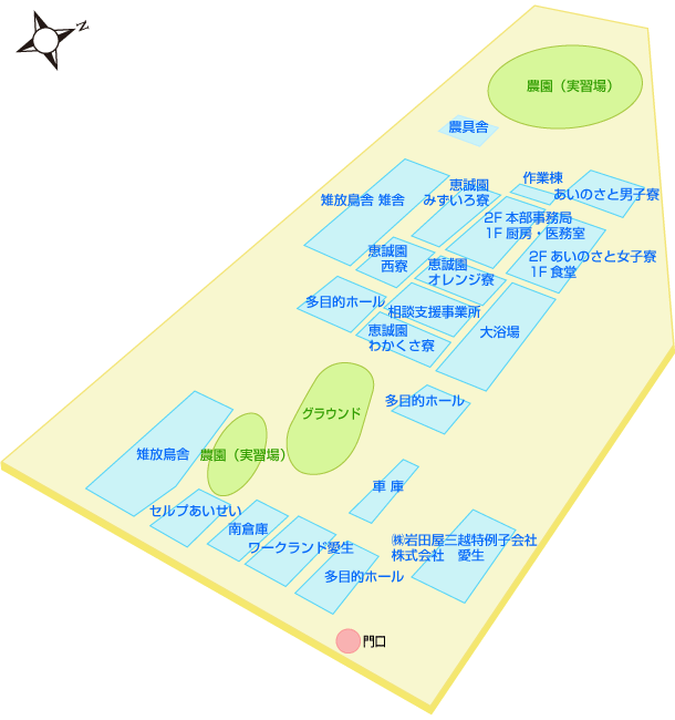 建物配置図